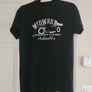 Midwest Street Cars Black Short Sleeve Tee